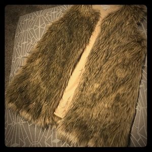 Merona Faux Fur Vest